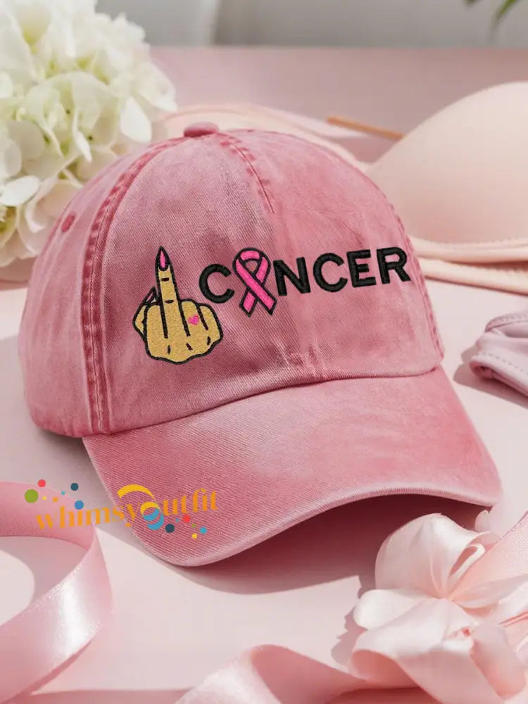 Breast cancer awareness unisex hats Pink / ONE