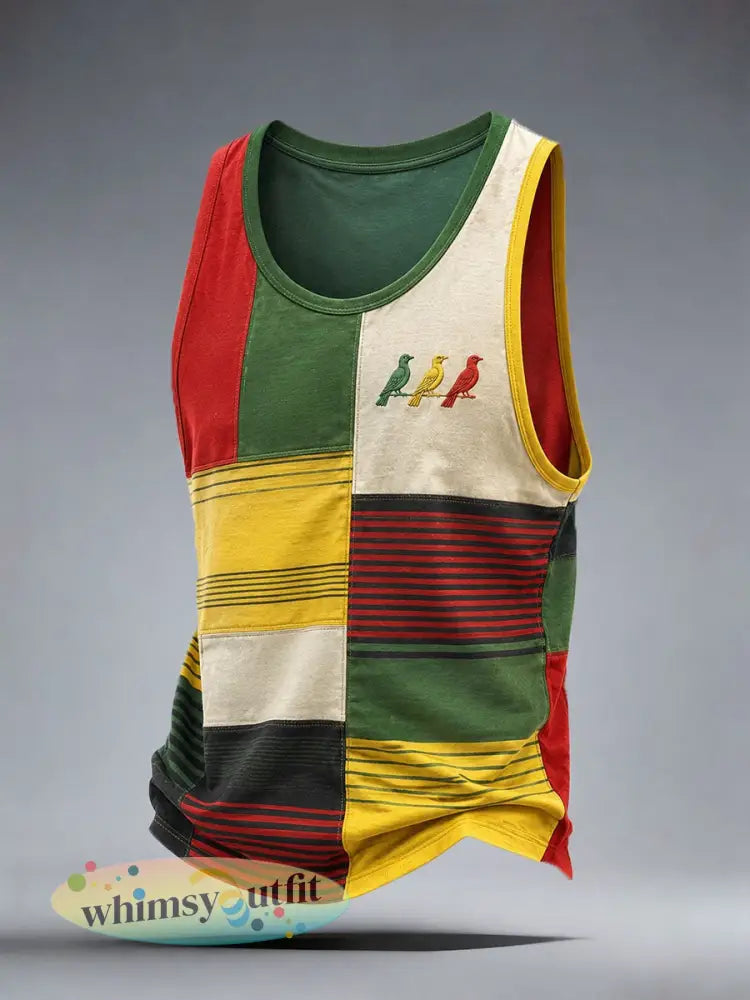Herenreggaetanktop - als foto / S