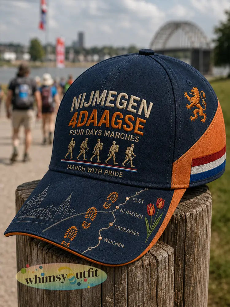 Hoed met grafische print van het ‘Vierdaagse’-festival - A / ÉÉN