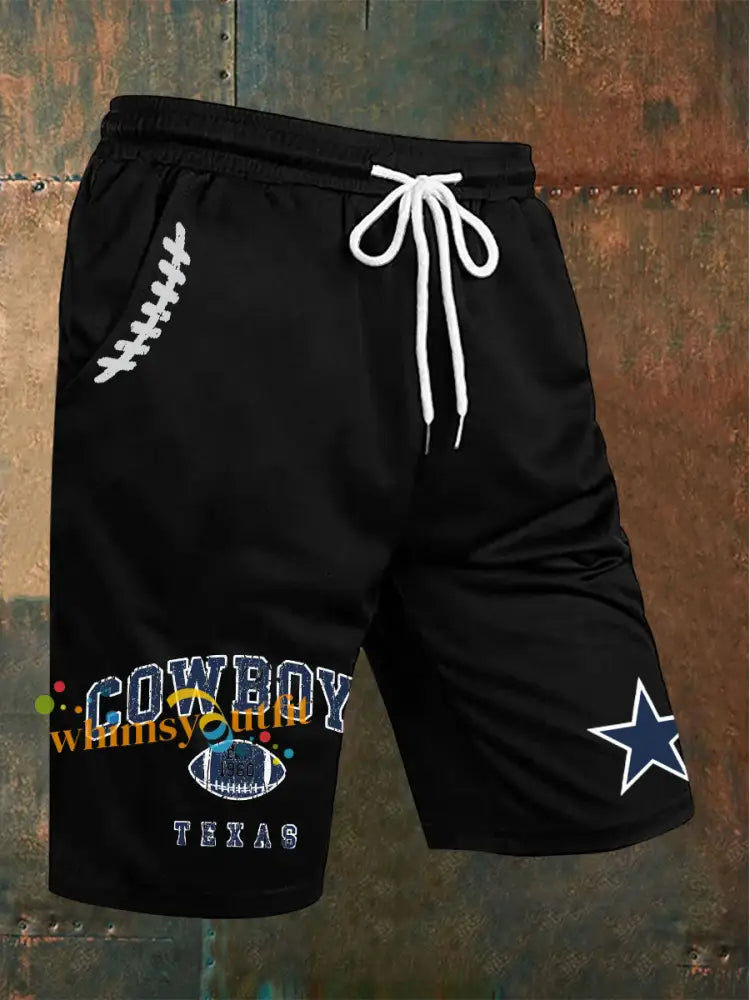 Men’s American Football Shorts Black / S