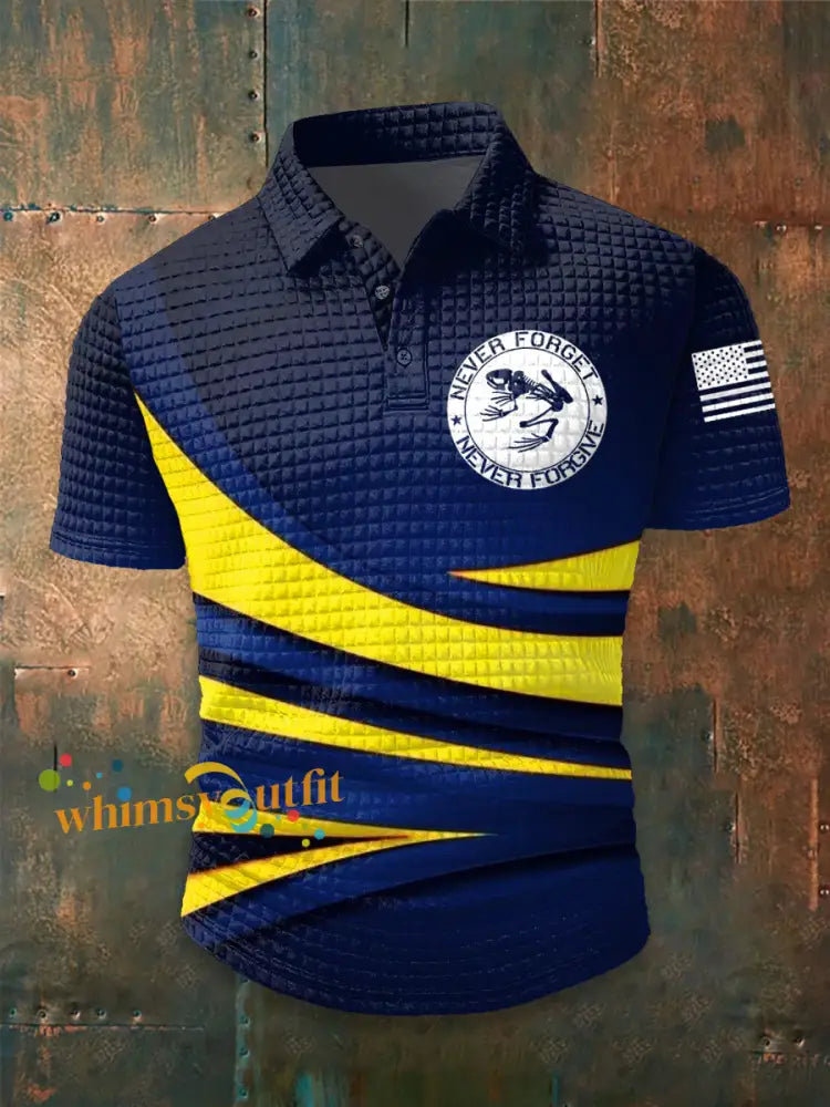 Men’s Bone Frog Navy 250th Anniversary Print Shirt As picture / S