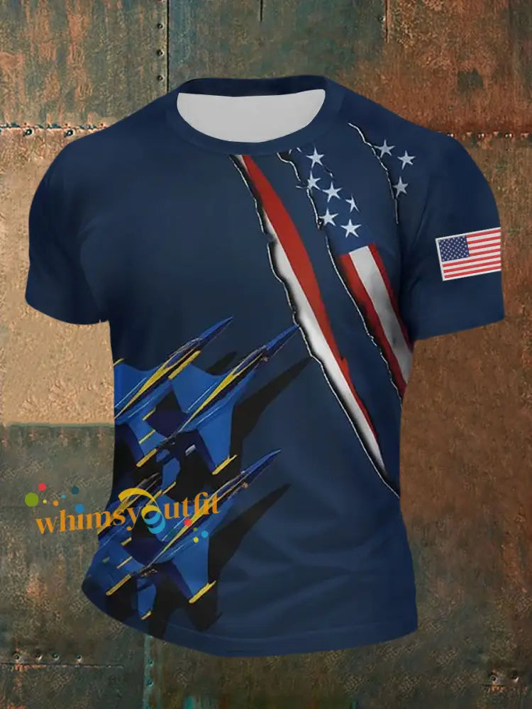 Men’s Navy 250th Anniversary Printed T-shirt Navy Blue / S