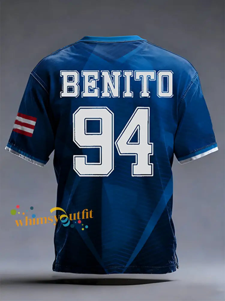 Men’s Puerto Rico Benito Bad Bunny short sleeves t-shirt