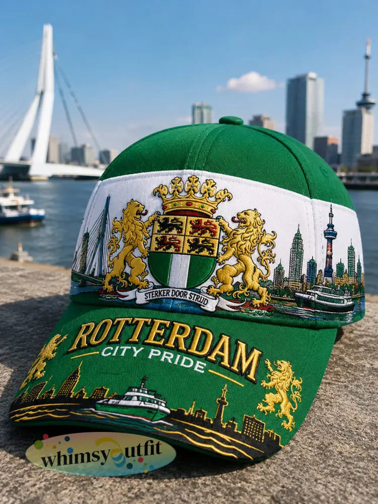 Muts met herdenkingsprint van de stad - A / ÉÉN