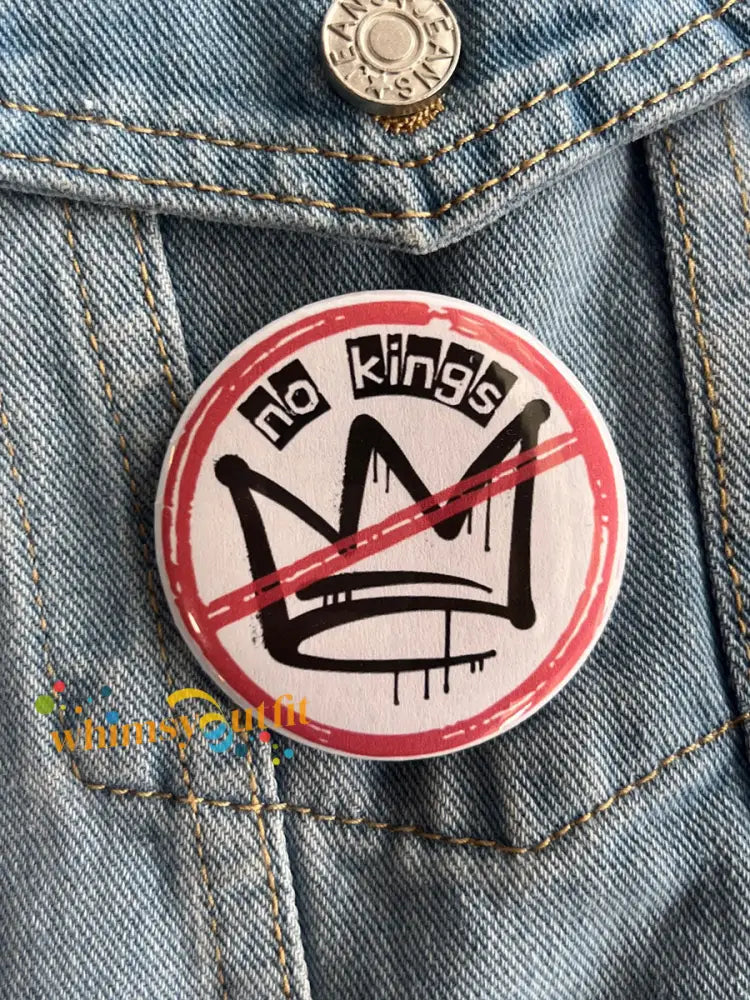 No Kings Broochs White / ONE