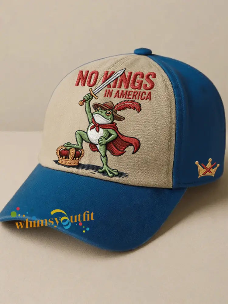 No Kings Printed Casual Unisex Hat