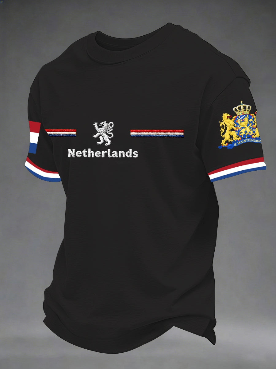 Heren t-shirt met korte mouwen