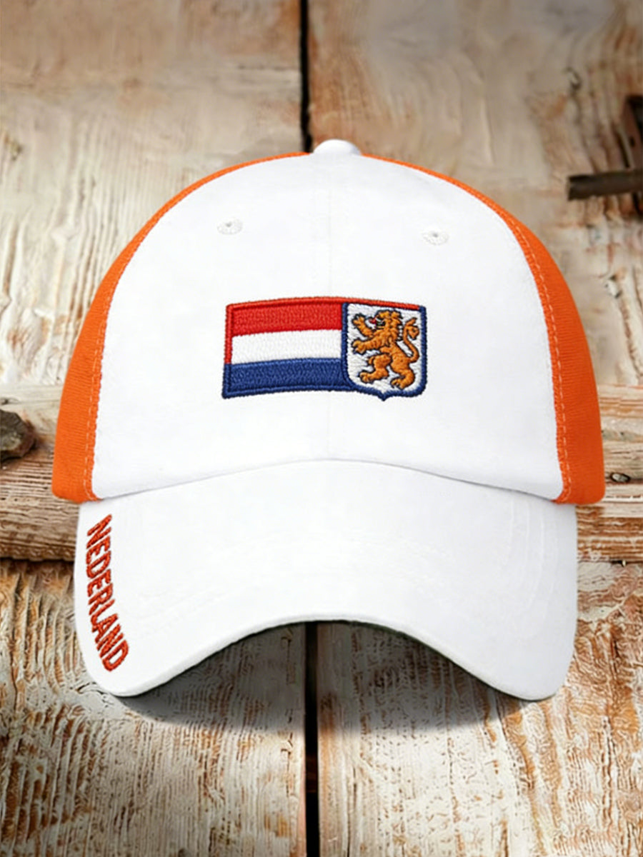 Heren Koninginnedag print hoed