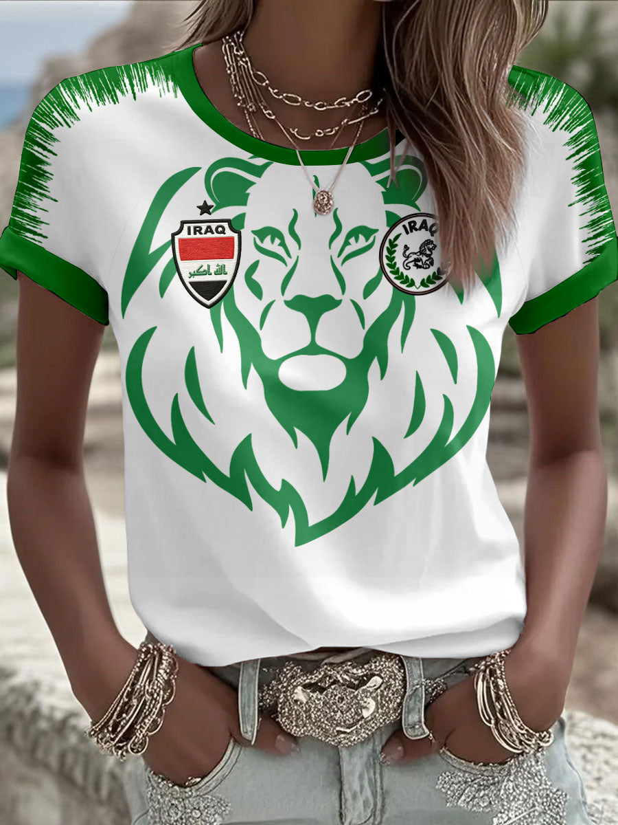 Dames-Irakse voetbal-T-shirts