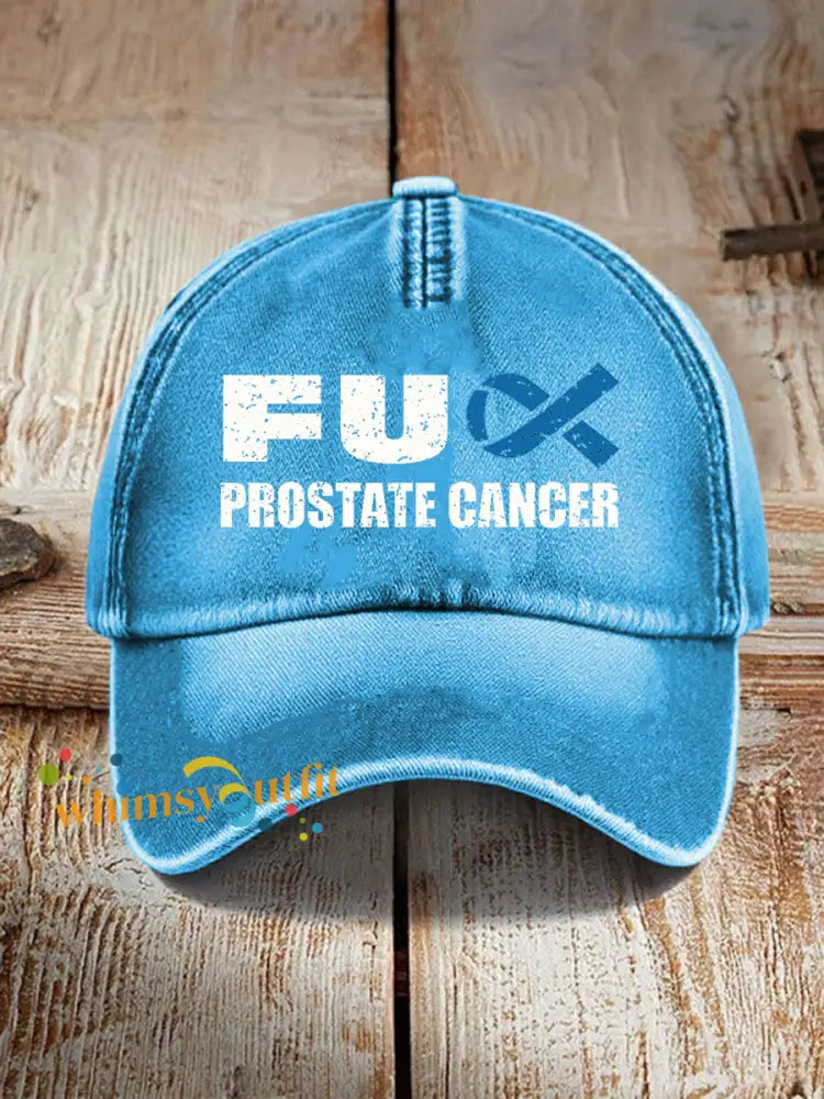 Unisex Prostate Cancer Awareness hat Light Blue / ONE