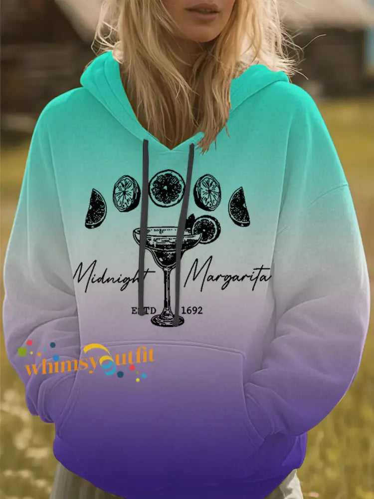 Women’s Midnight Margarita Hoodie As picture / S
