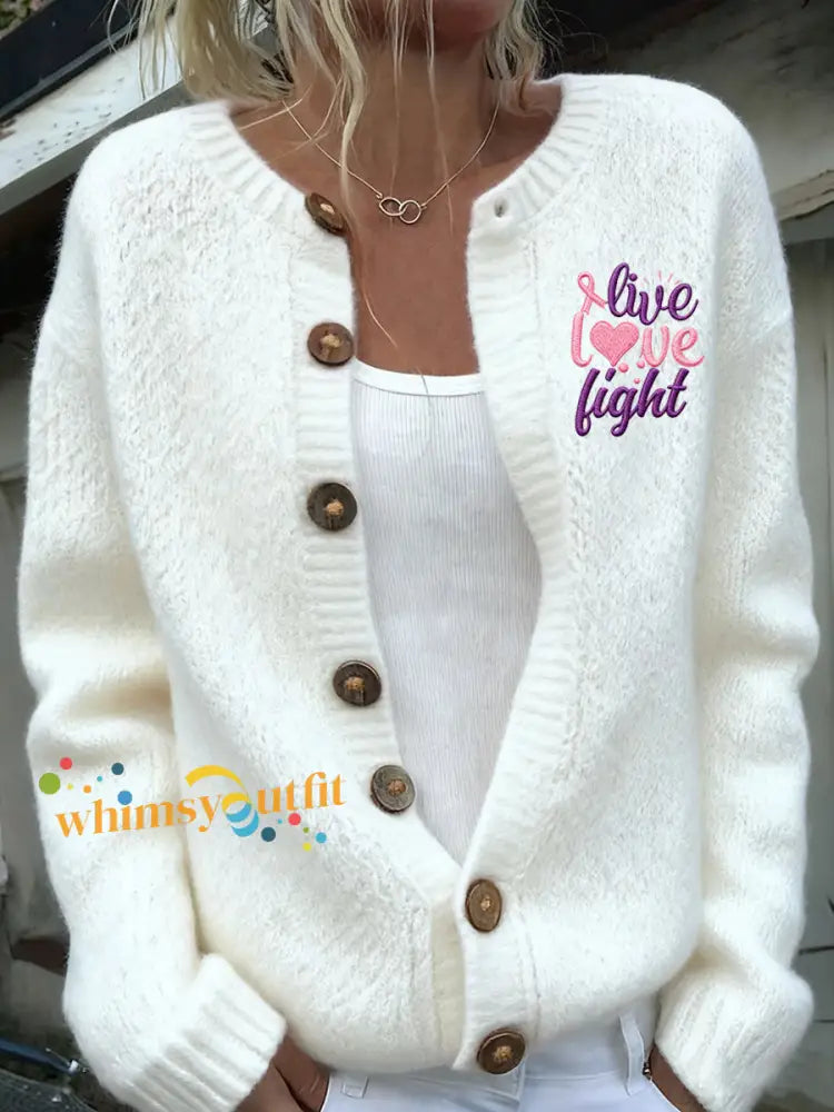 Women’s Vintage Animal Floral Art Casual Cardigan Top A / S