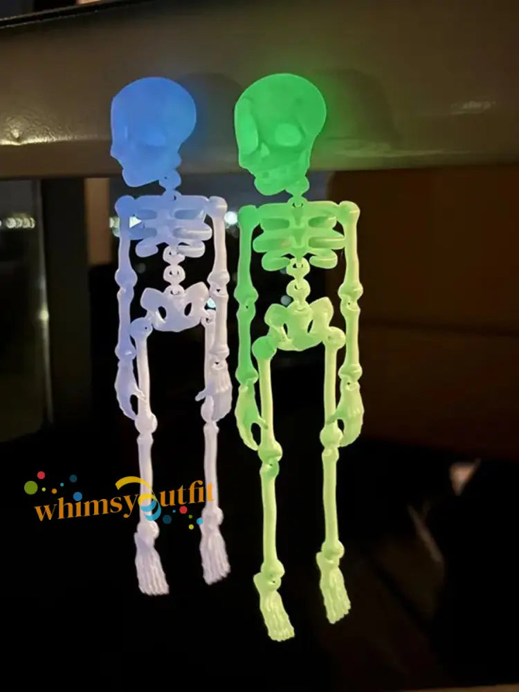3D Printed Vintage Skeleton Magnetic Figurine