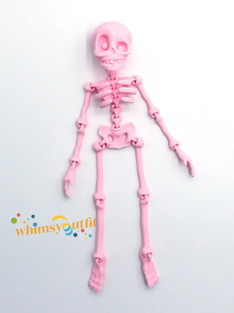 3D Printed Vintage Skeleton Magnetic Figurine F / JM