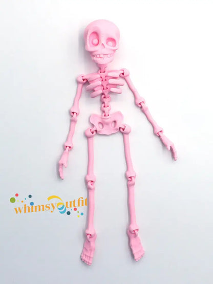 3D Printed Vintage Skeleton Magnetic Figurine F / JM