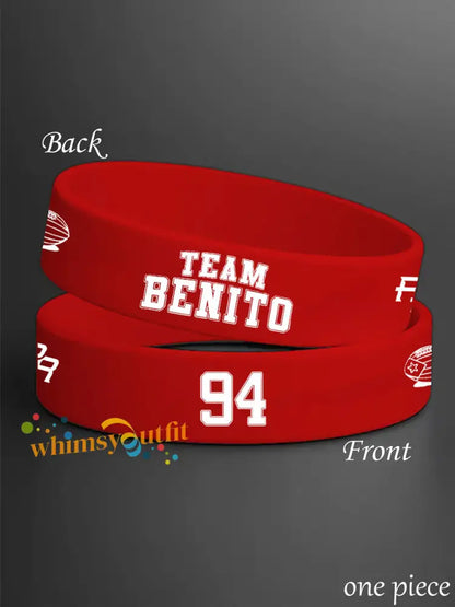 Bunny Football Music Lover Bracele Red / ONE
