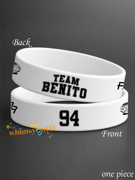 Bunny Football Music Lover Bracele White / ONE