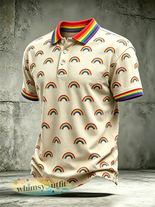 Casual top met print voor heren - als foto / S