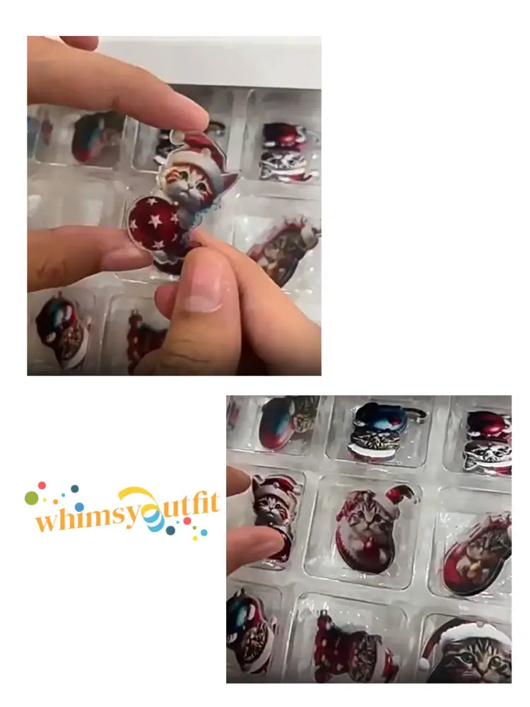 Christmas Baseball Lover Acrylic Decoration