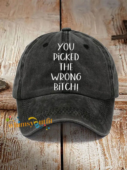 Dear cancer you picked the wrong bitch neutral hats