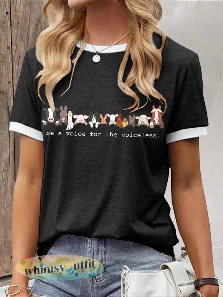 Dierenliefhebbers T-shirt voor dames - Zwart / S