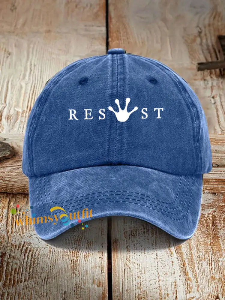 Frog Resist Hat Blue / ONE