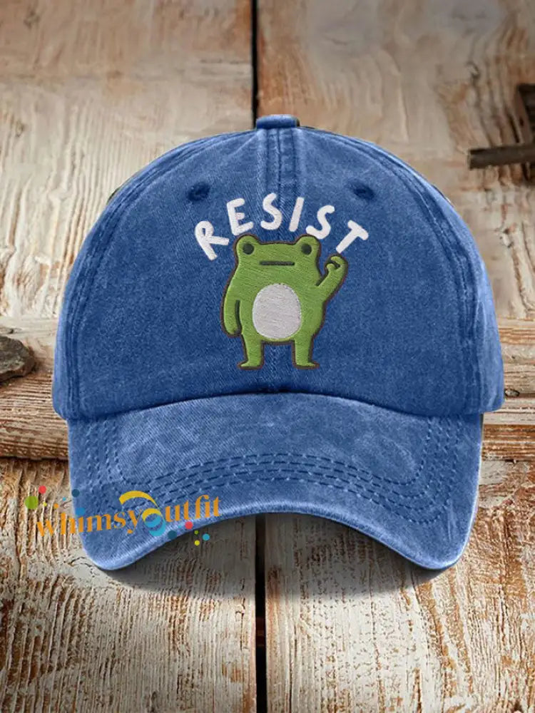 Frog Resist Hat Blue / ONE