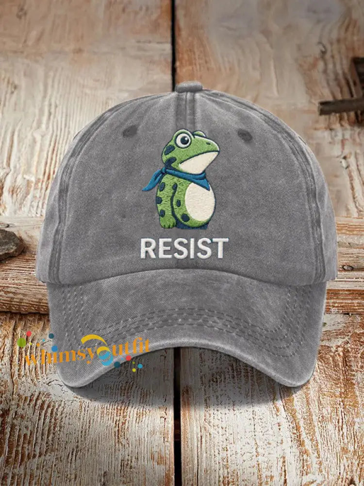 Frog Resist Hat Gray / ONE