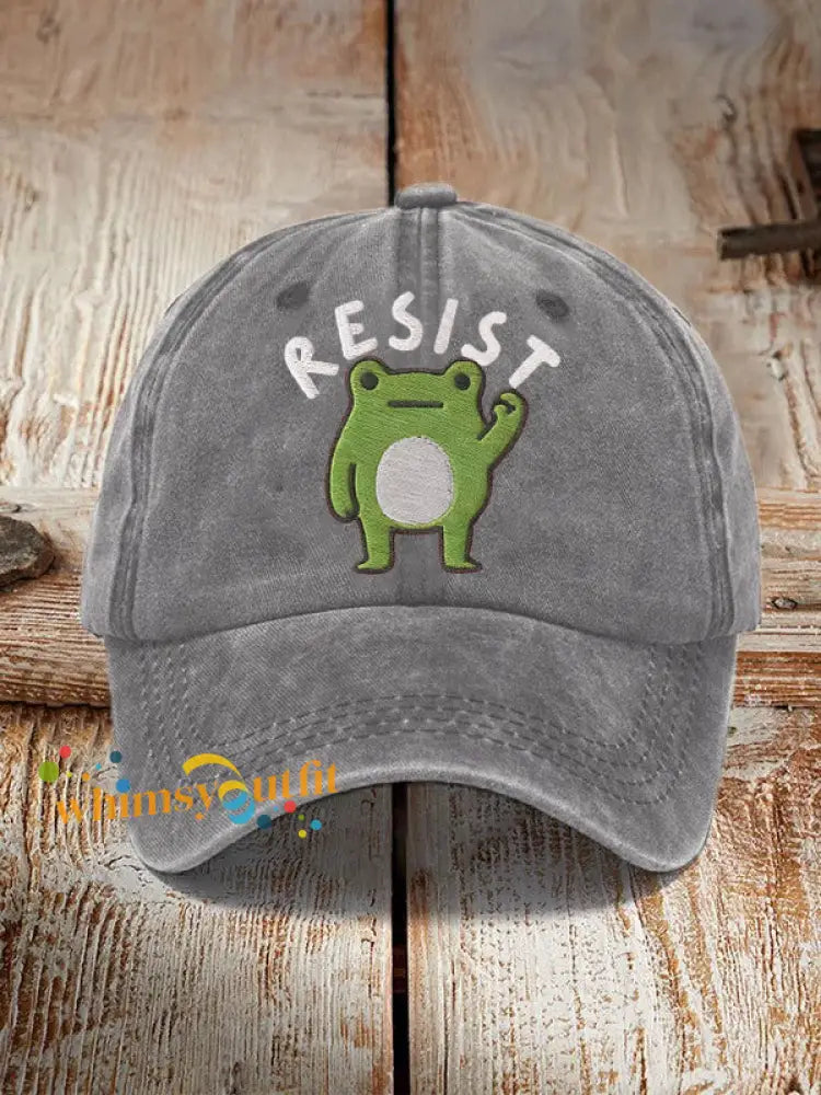 Frog Resist Hat Gray / ONE