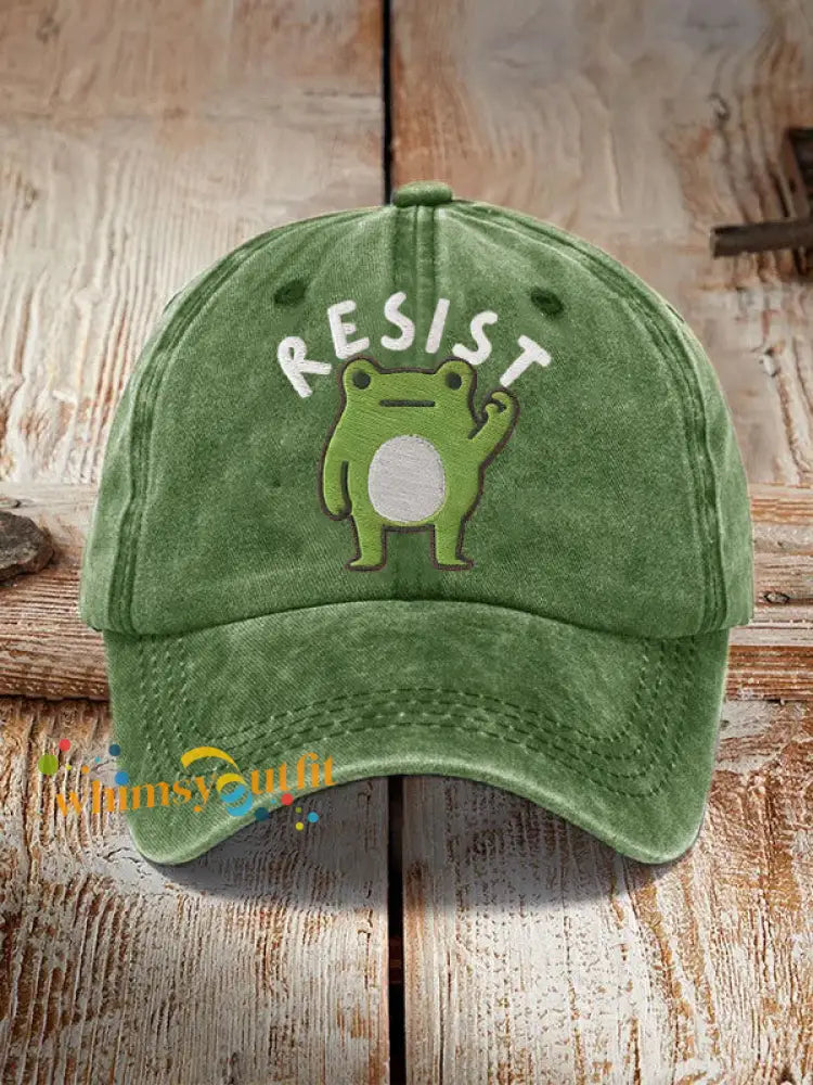 Frog Resist Hat Green / ONE