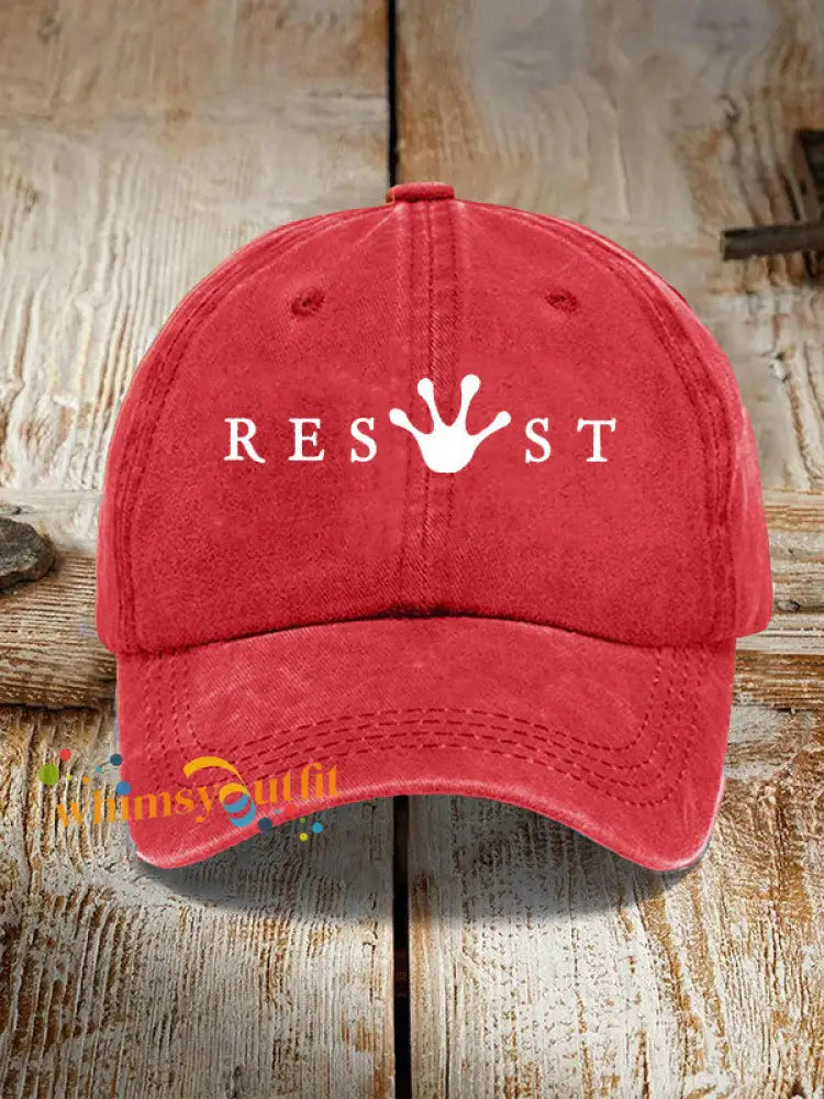 Frog Resist Hat Red / ONE