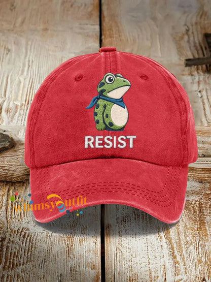 Frog Resist Hat Red / ONE