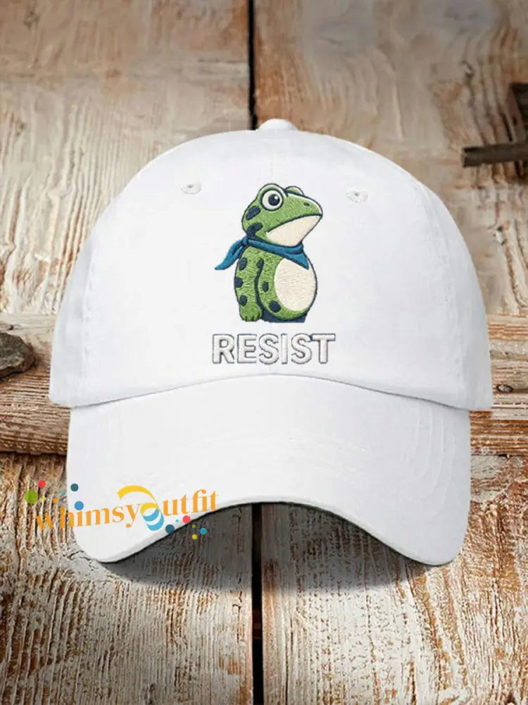 Frog Resist Hat White / ONE