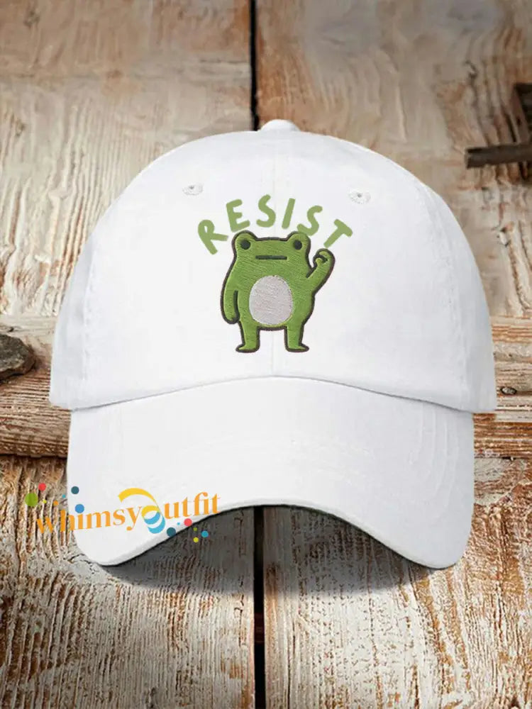 Frog Resist Hat White / ONE