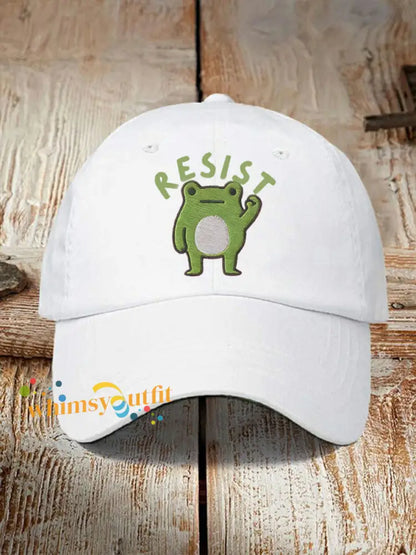 Frog Resist Hat White / ONE