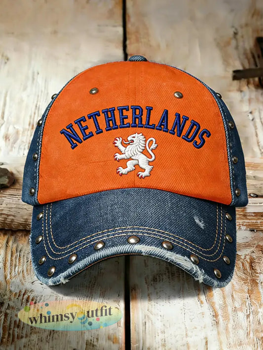 Heren Koninginnedag print hoed - A / S