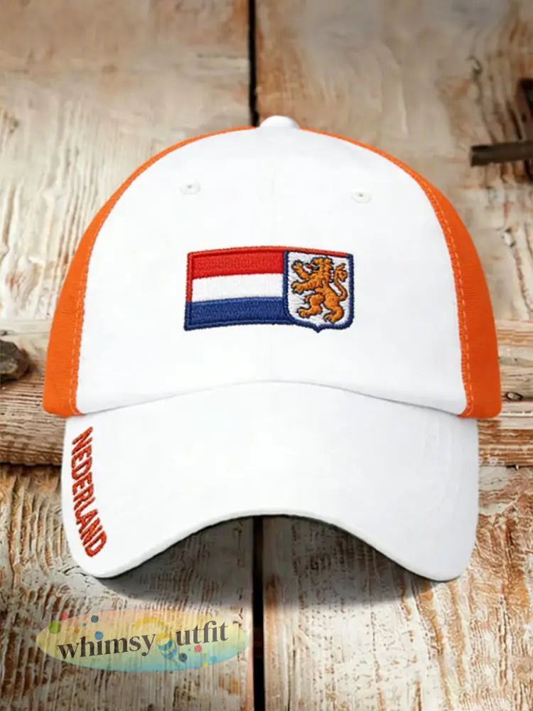Heren Koninginnedag print hoed - A / S