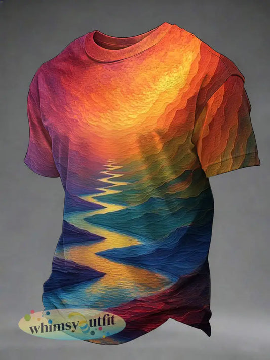 Heren Pride Maand Print Casual T-shirt - als foto / S