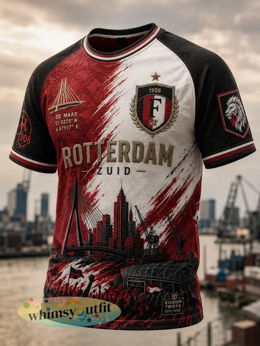 Heren Feyenoord T-shirt met korte mouwen - A / S