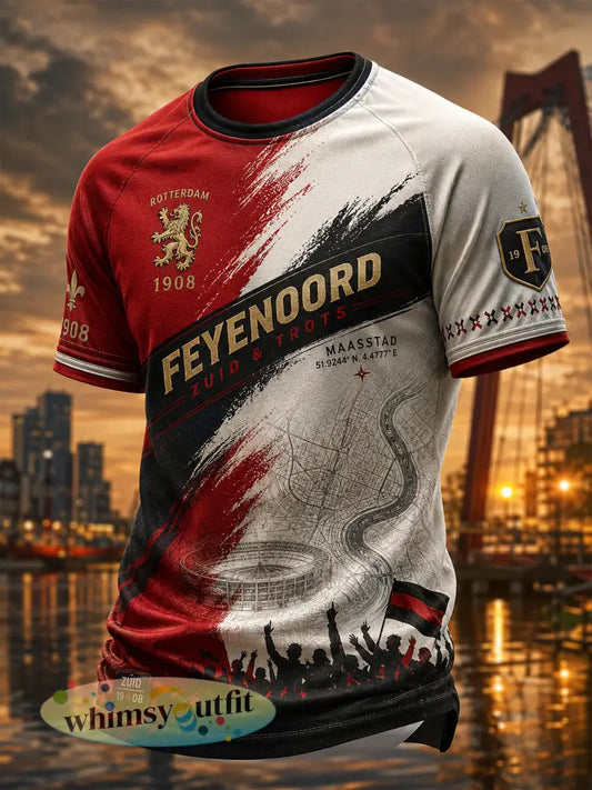 Heren Feyenoord T-shirt met korte mouwen - A / S