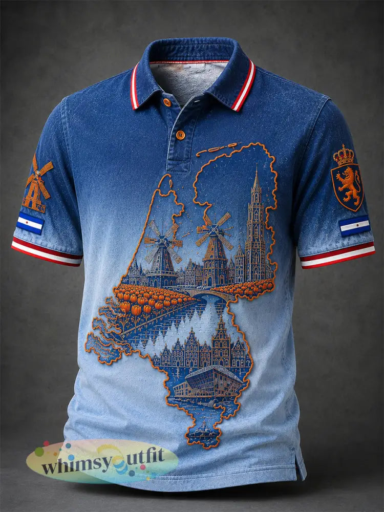 Heren T-shirt met korte mouwen voor voetbal - A / S