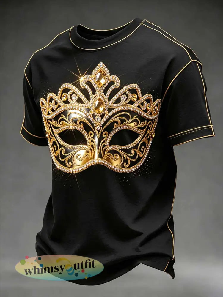 Heren vintage herdenkings-T-shirt met print van de - als foto / S