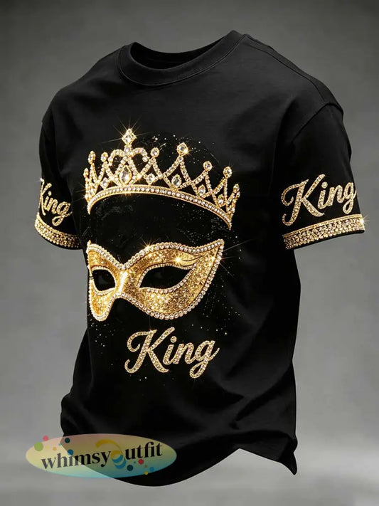 Heren vintage herdenkings-T-shirt met print van de - als foto / S