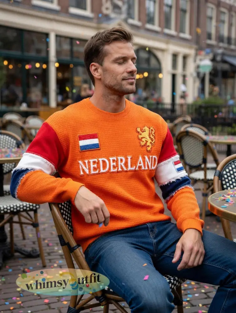 Heren wafel lange mouw T-shirt