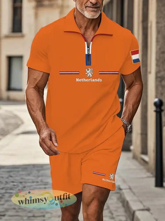 Herenkoningsdagsets - Oranje / S