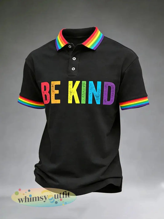 Herenproud-maandprintshirt met korte mouwen - als foto / S