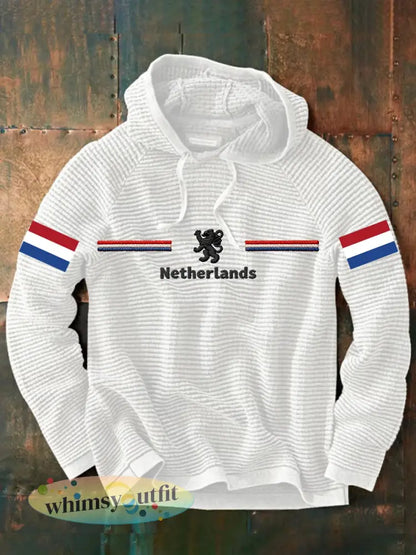 Koningsdag Hoodie voor heren - Wit / S