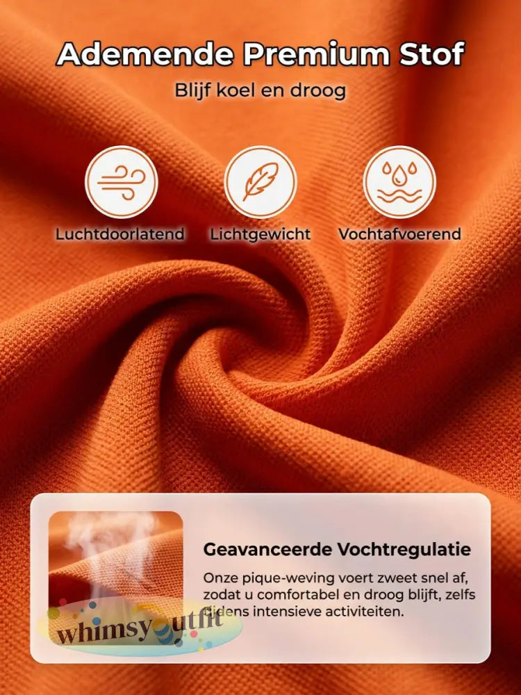 Koningsdag poloshirt voor heren