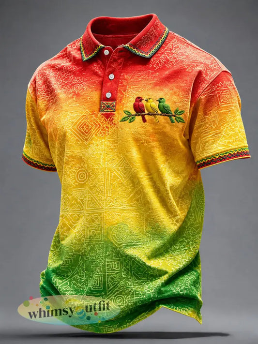 Mannen elk klein ding gaat het goed met print casual T-shirt - als foto / S