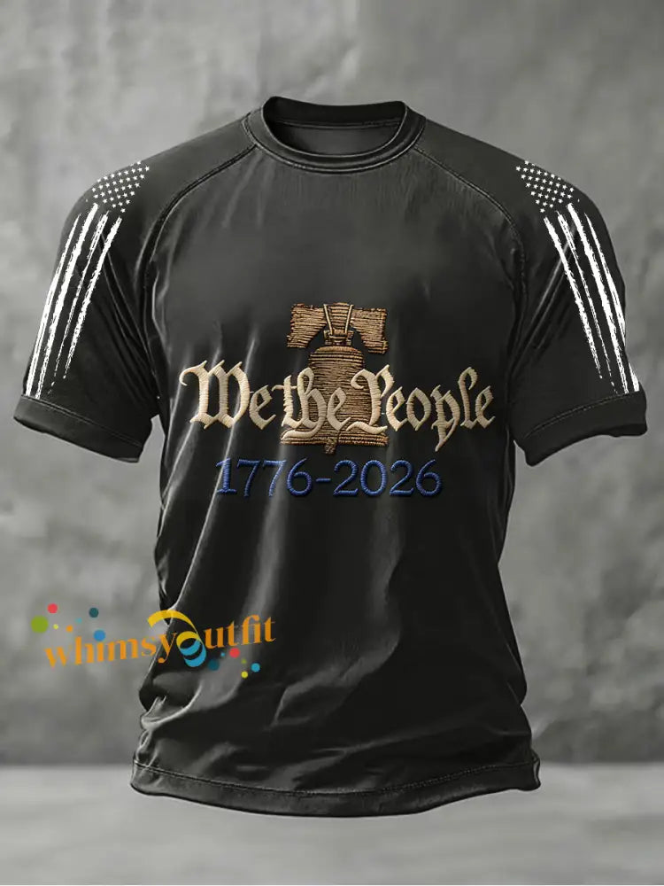 Men’s American 250 Patriots T-Shirt Black / S